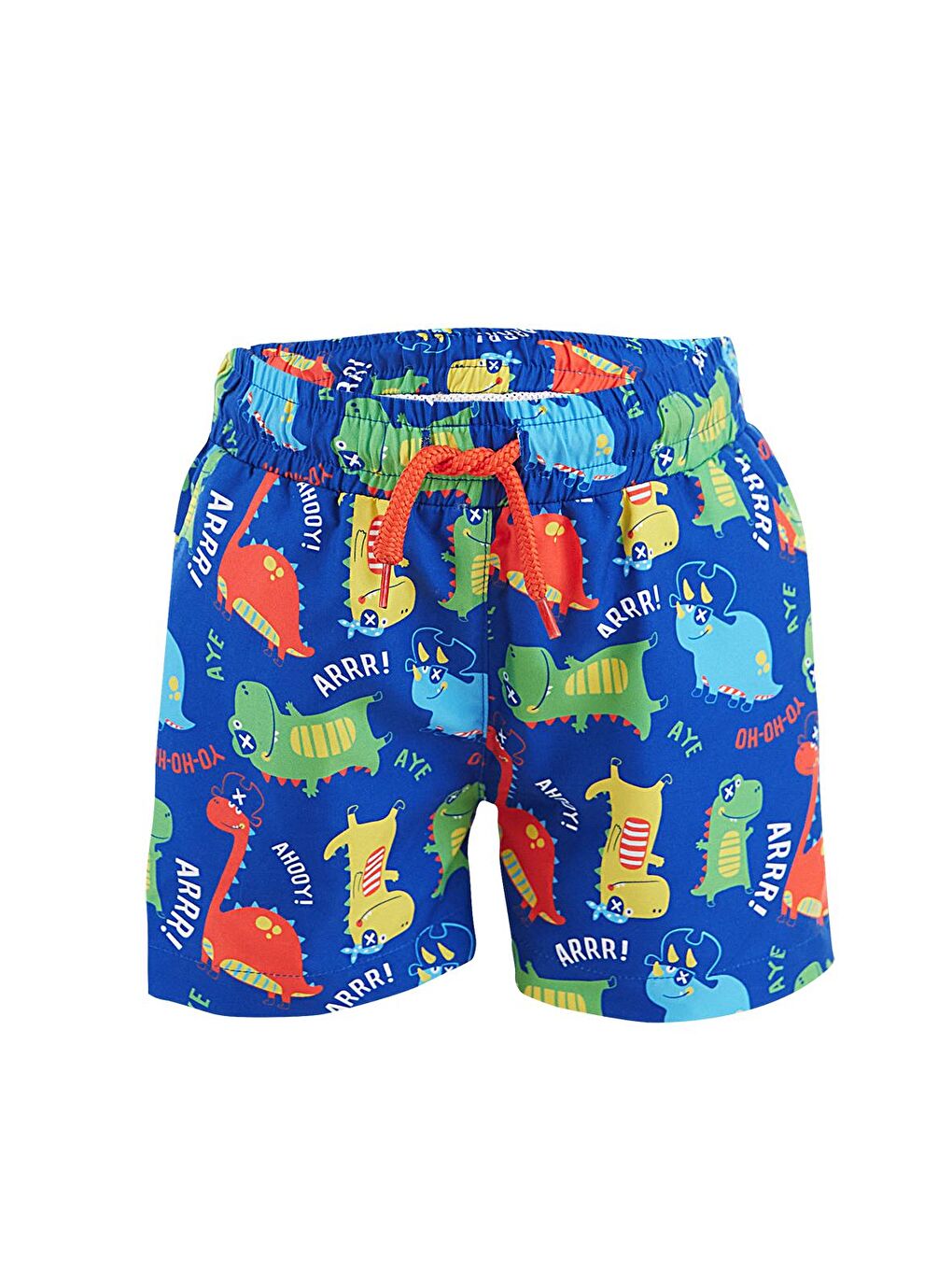 Denokids Dinozor Erkek Çocuk Lacivert Deniz Şortu Mayo