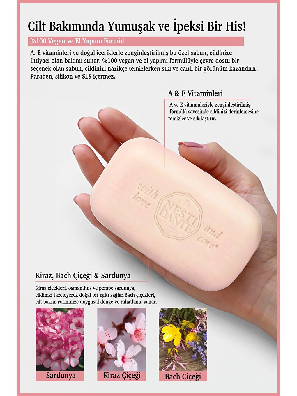Philosophia Prebiotic Katı Sabun 250 gr |Beyaz Kil ,Omega 3 |Besleyici ve Nemlendirici| Banyo Sabunu-2