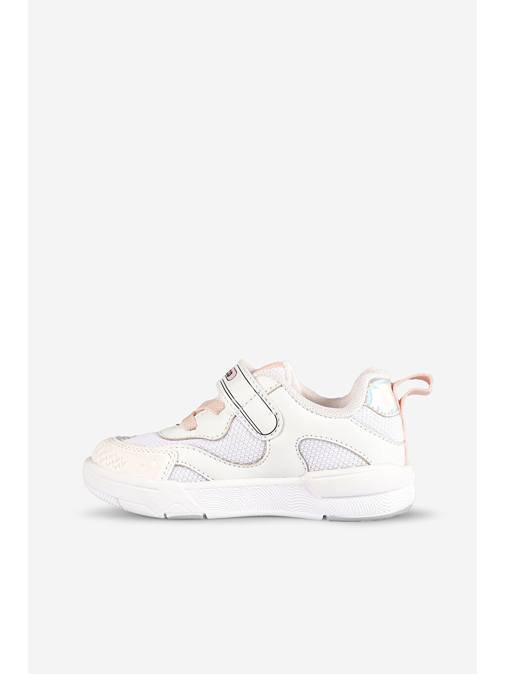 Repair Baskılı Kız Bebek Beyaz/Pudra Sneaker-1