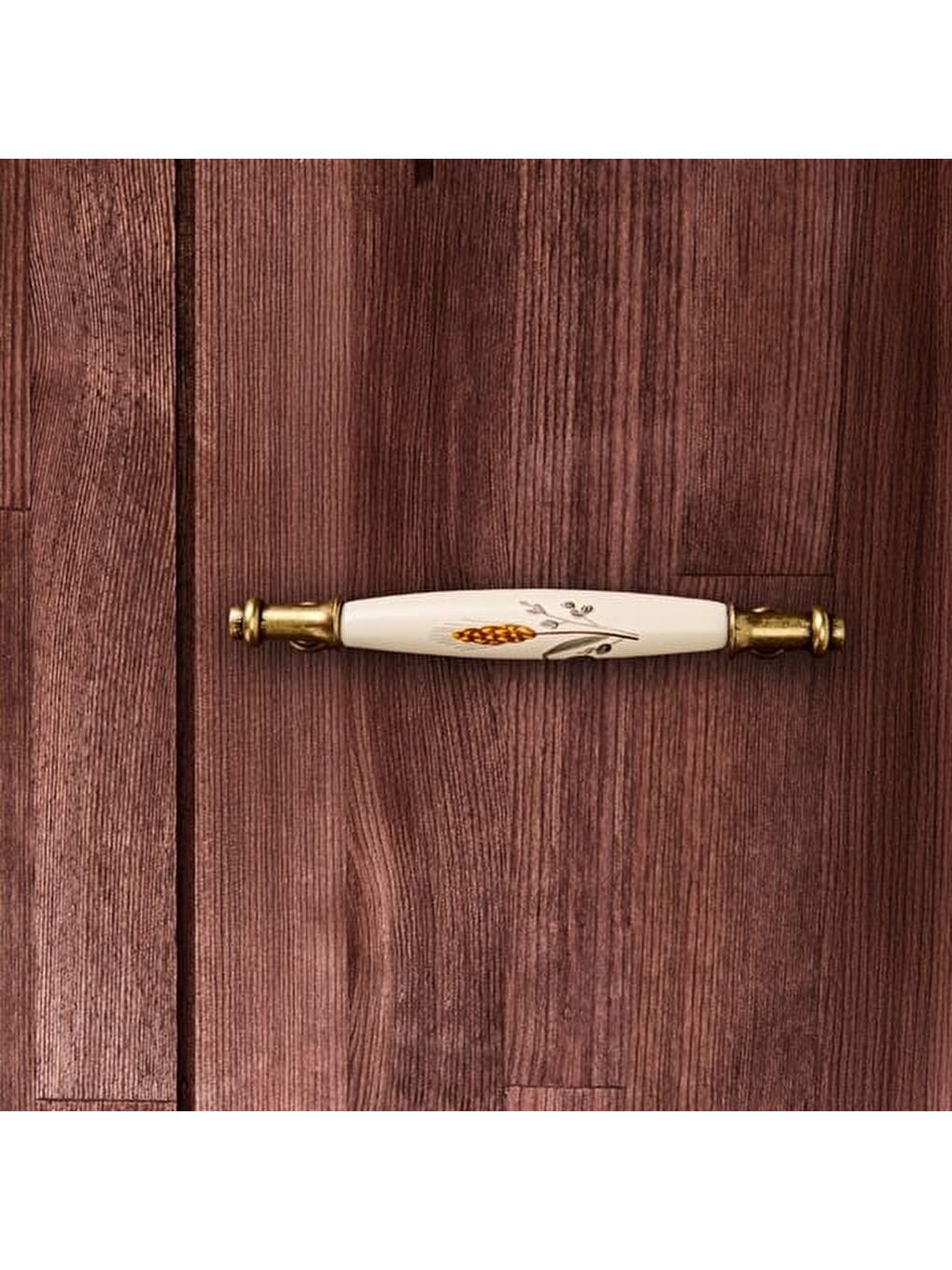 Gri Kaş 128 Kulp - Krem / Antik