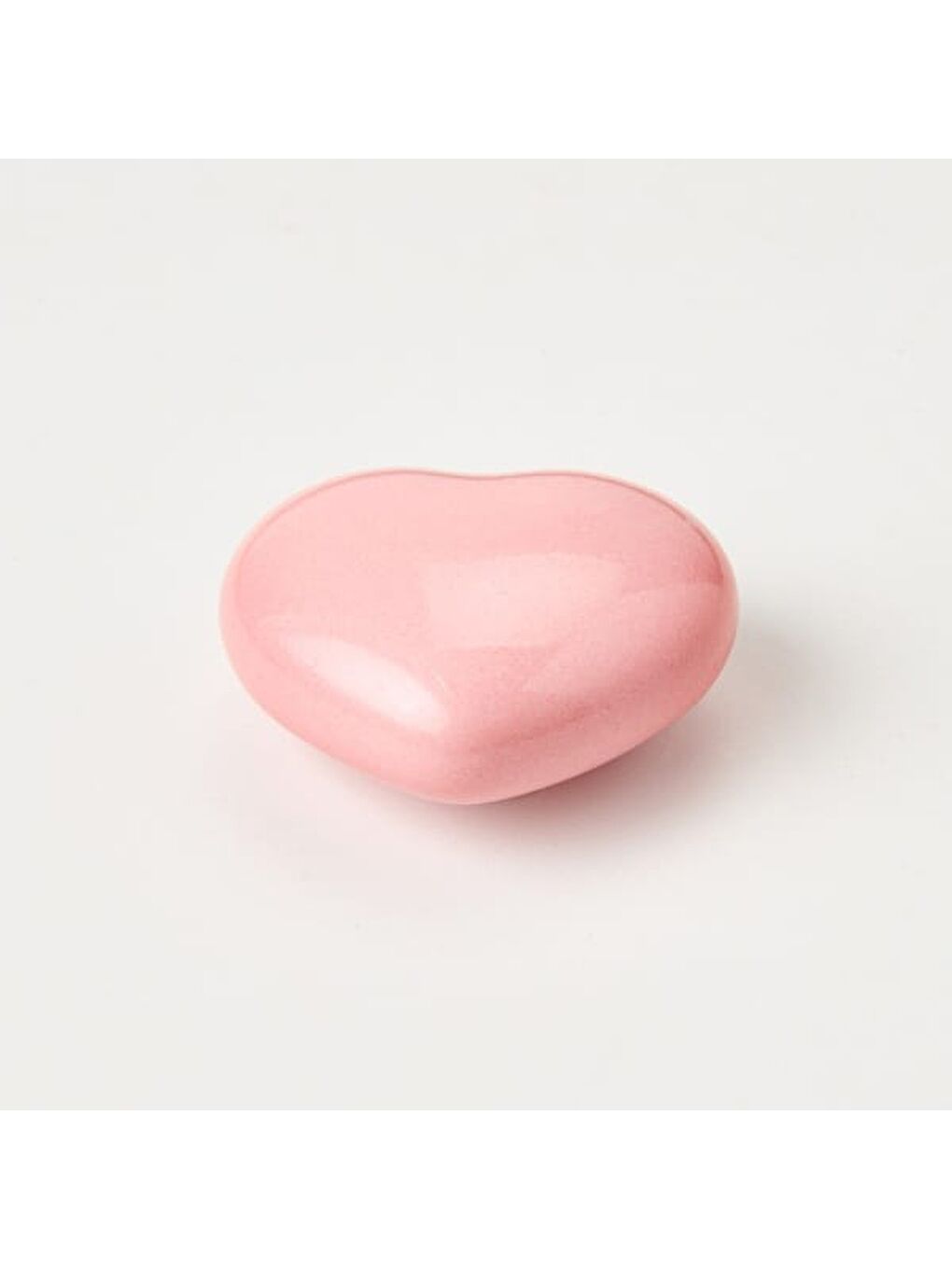 Büyük Kalp Düğme Kulp - Pembe-7