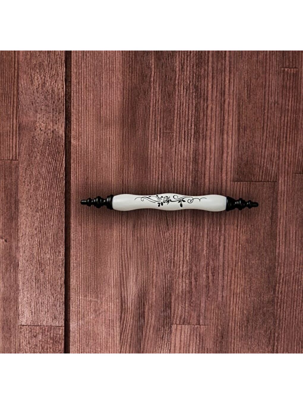 Bozburun 128 Kulp - Beyaz / Siyah