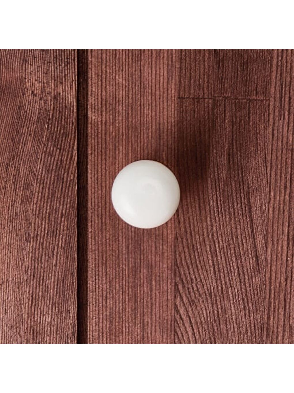 Yıldız Düğme Kulp - Beyaz / Altın