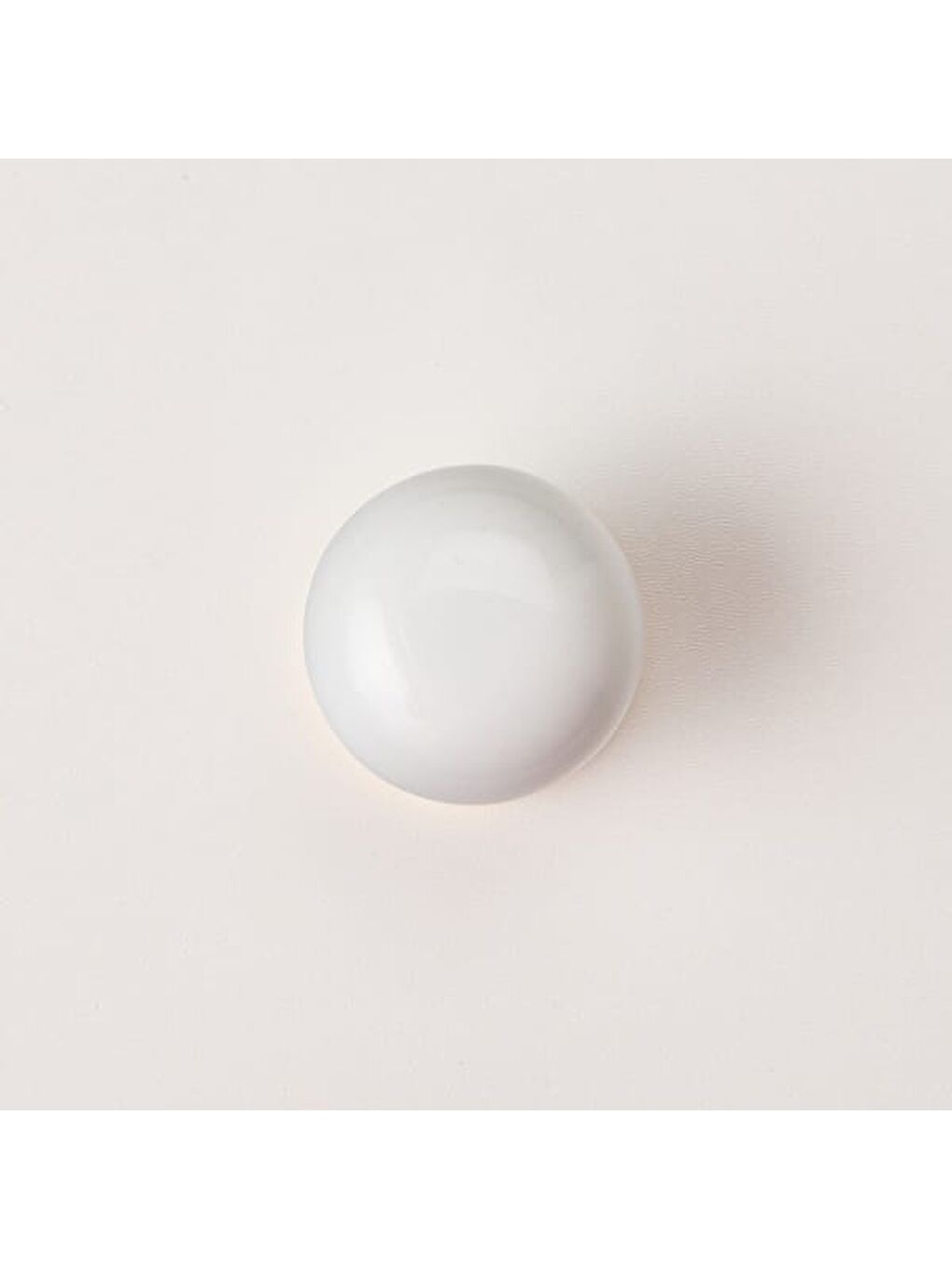 Yıldız Düğme Kulp - Beyaz / Altın-1