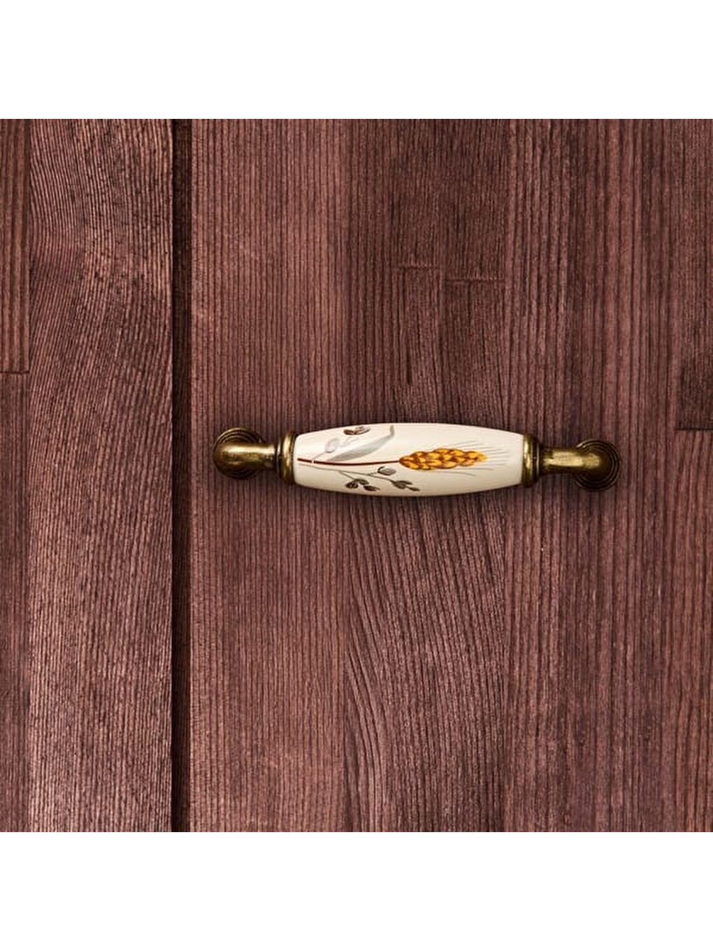 Gri Yıldız 96 Kulp - Krem / Antik