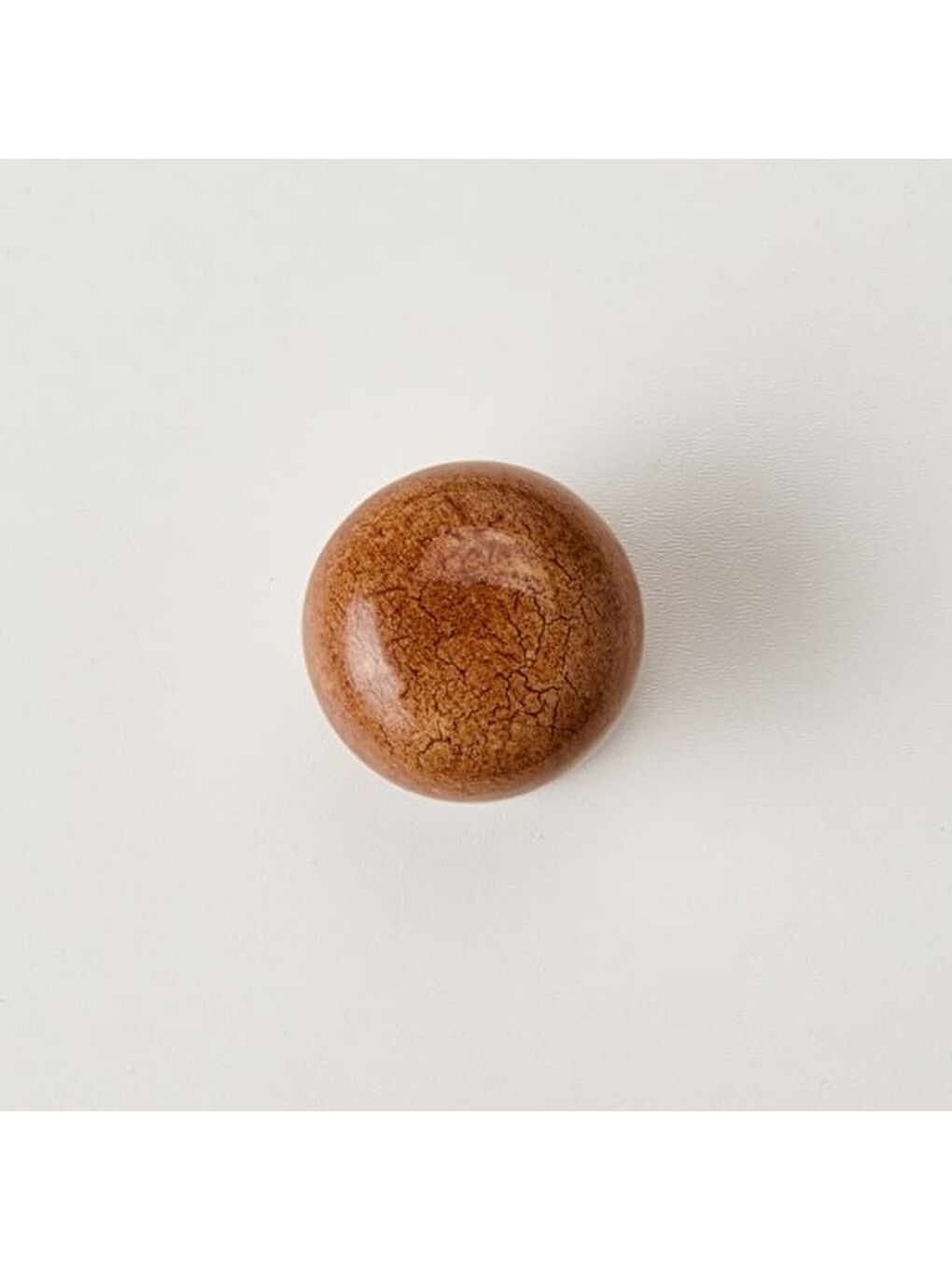 Kahverengi Yıldız Düğme Kulp - Kahve / Antik-1