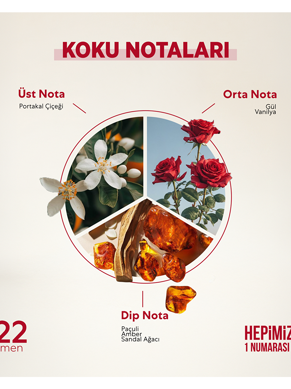 Kadın Parfüm Oryantal Edp 50ml No:122-1