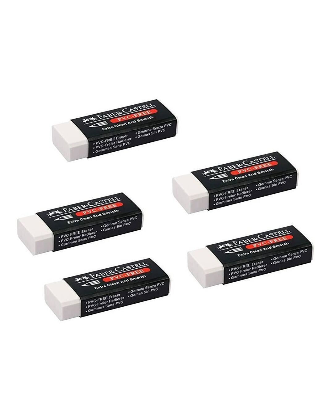 Büyük Boy Pvc Free  Beyaz Silgi No:20 ( 5 Adet )-1