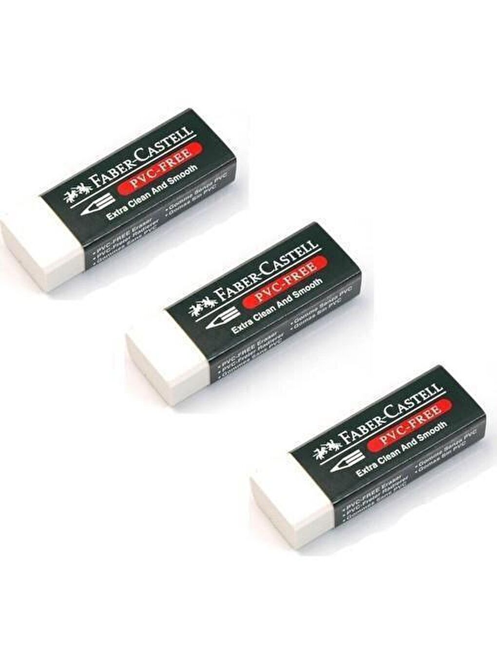 Büyük Boy Pvc Free  Beyaz Silgi No:20 ( 3 Adet )-2