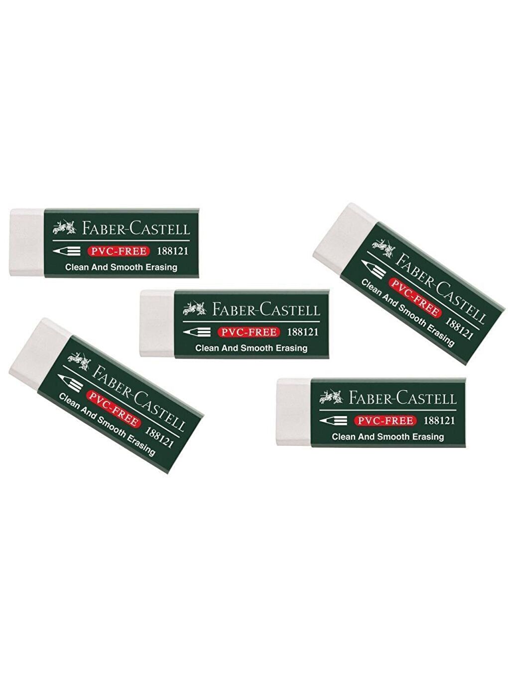 Büyük Boy Pvc Free  Beyaz Silgi No:20 ( 5 Adet )-2