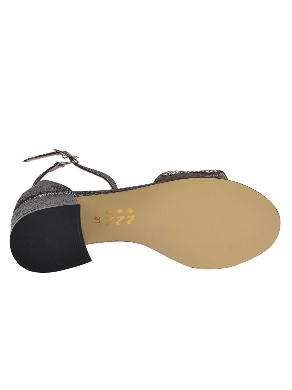 Bej 765 Vakko Kız Çocuk 3 Cm Topuklu Sandalet-4