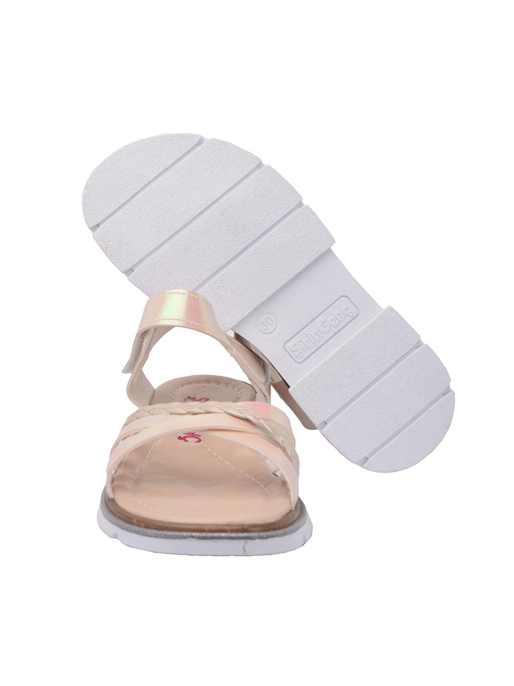 Beyaz Kız Çocuk Sandalet Şb 2469-78-4