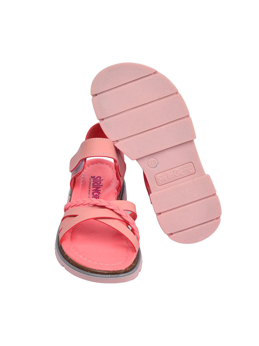 Pembe Kız Çocuk Sandalet Şb 2469-78-4