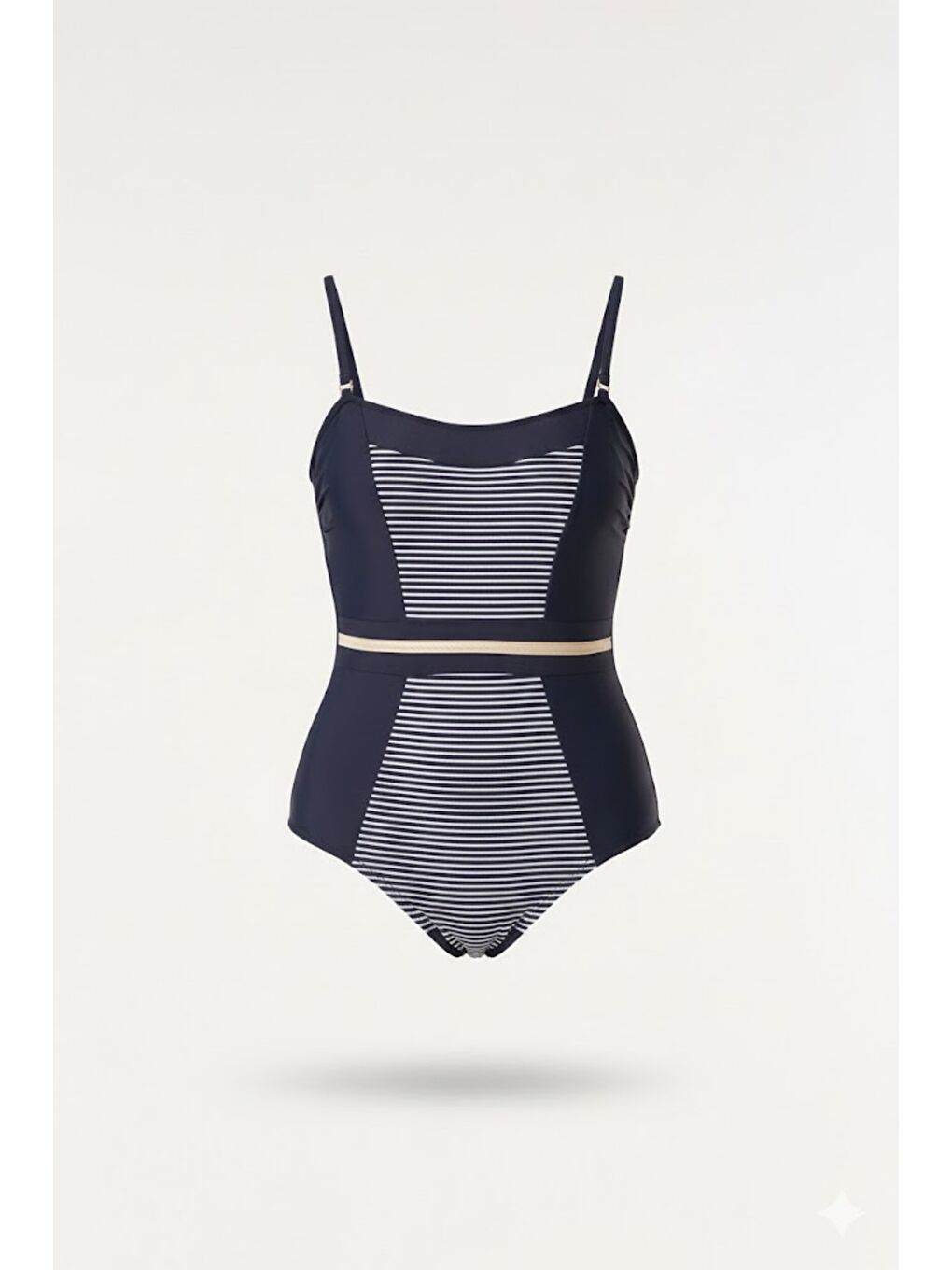 Straplez Mayo 7515 Lacivert/Beyaz