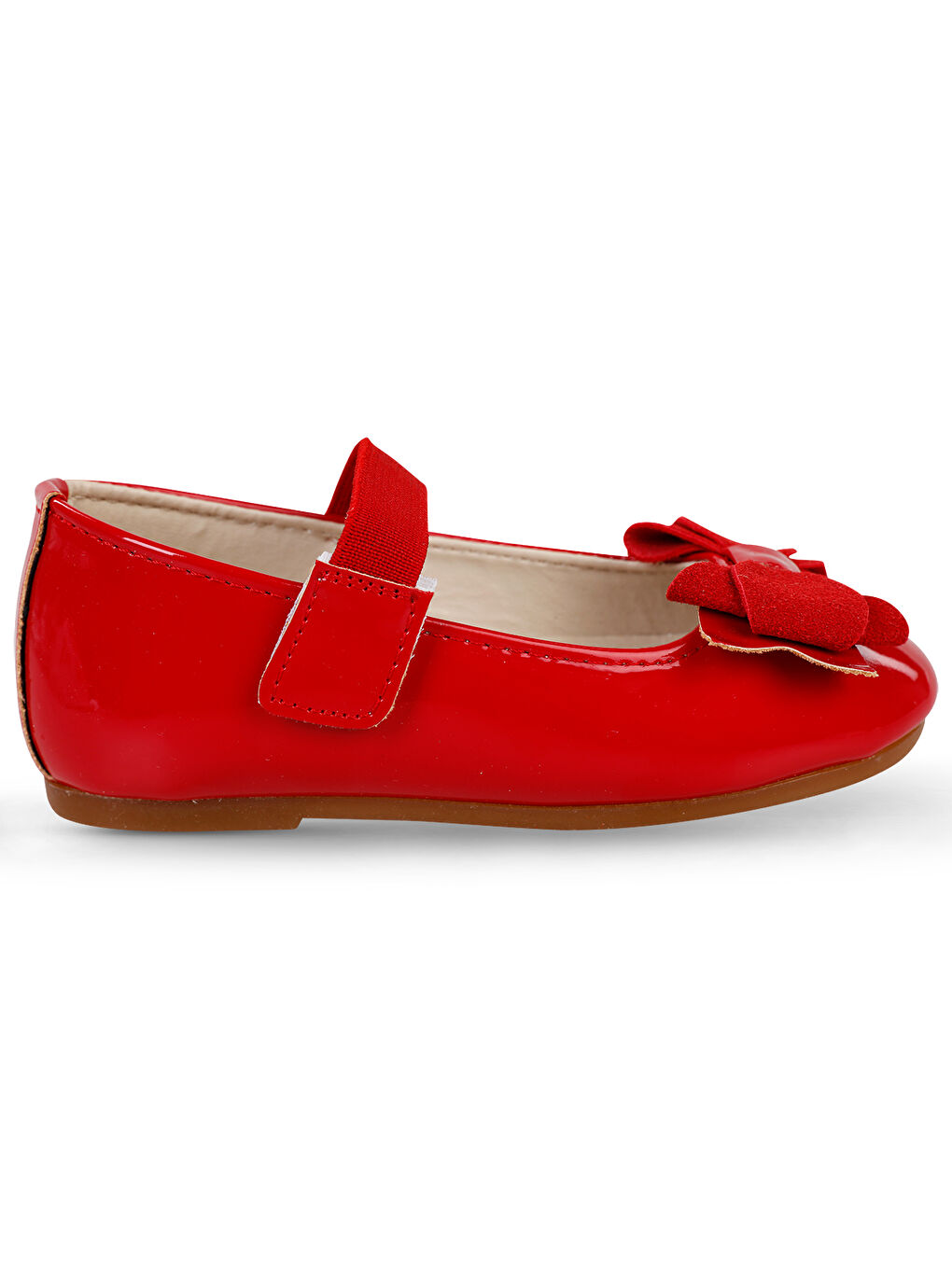 Girls Kız Çocuk Babet 26-30 Numara Kırmızı-1