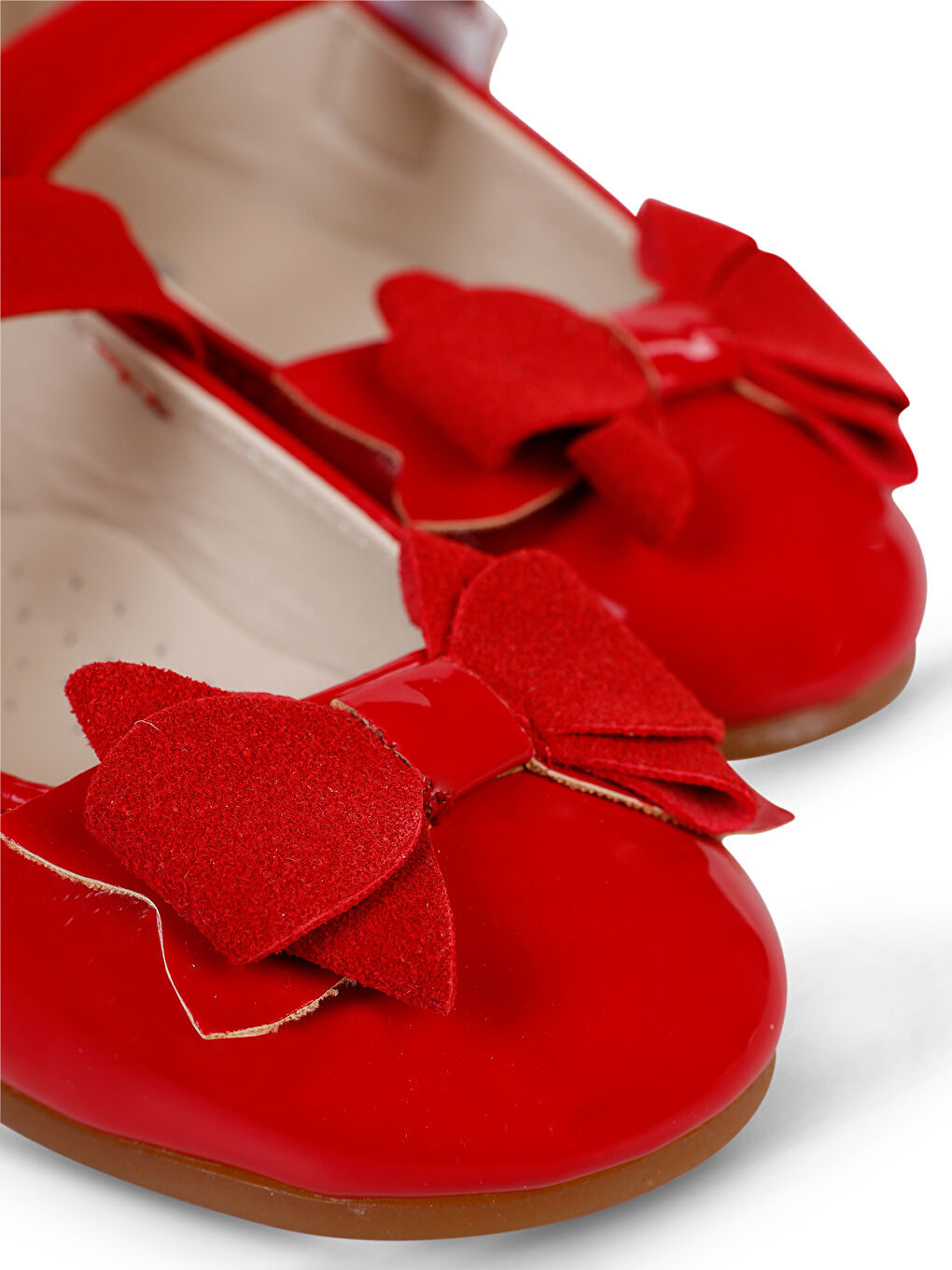 Girls Kız Çocuk Babet 26-30 Numara Kırmızı-4