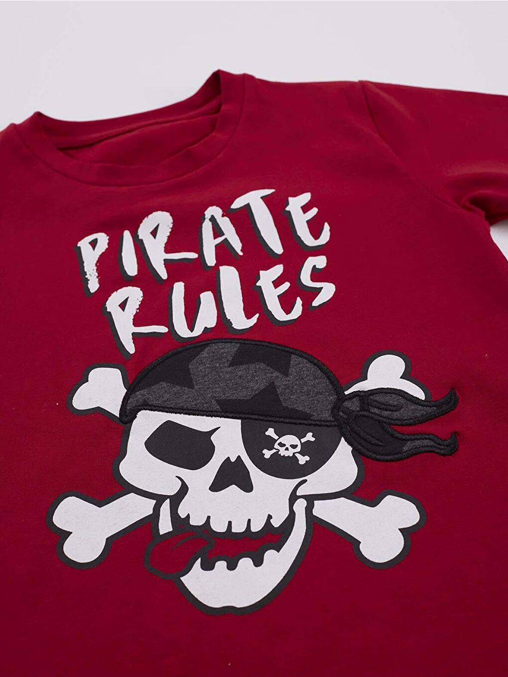 Karışık Korsan Kuralı Erkek Çocuk Tişört Şort Takım-4