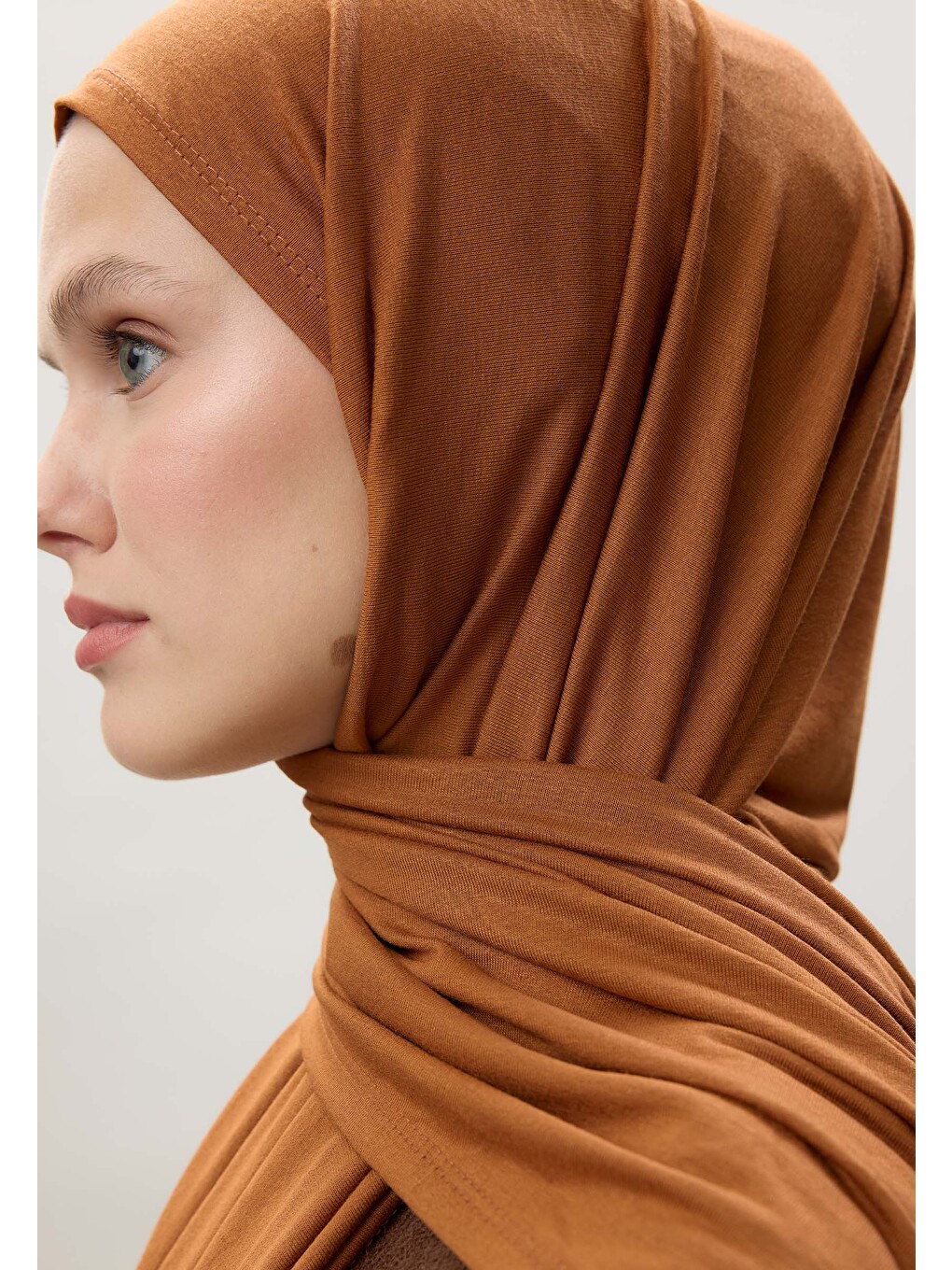 Bej Penye Şal Bronz-3