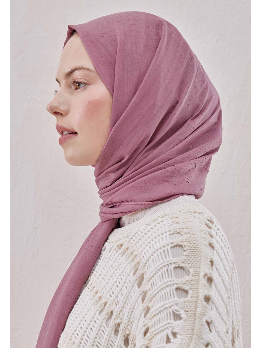 Bambu Şal Gül Pembe-2