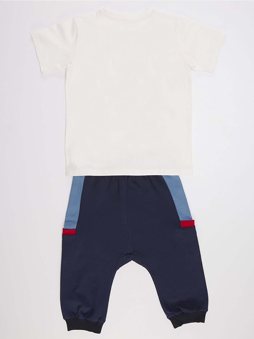 Karışık Rock Soul Erkek Çocuk Tişört Kapri Şort Takım-3