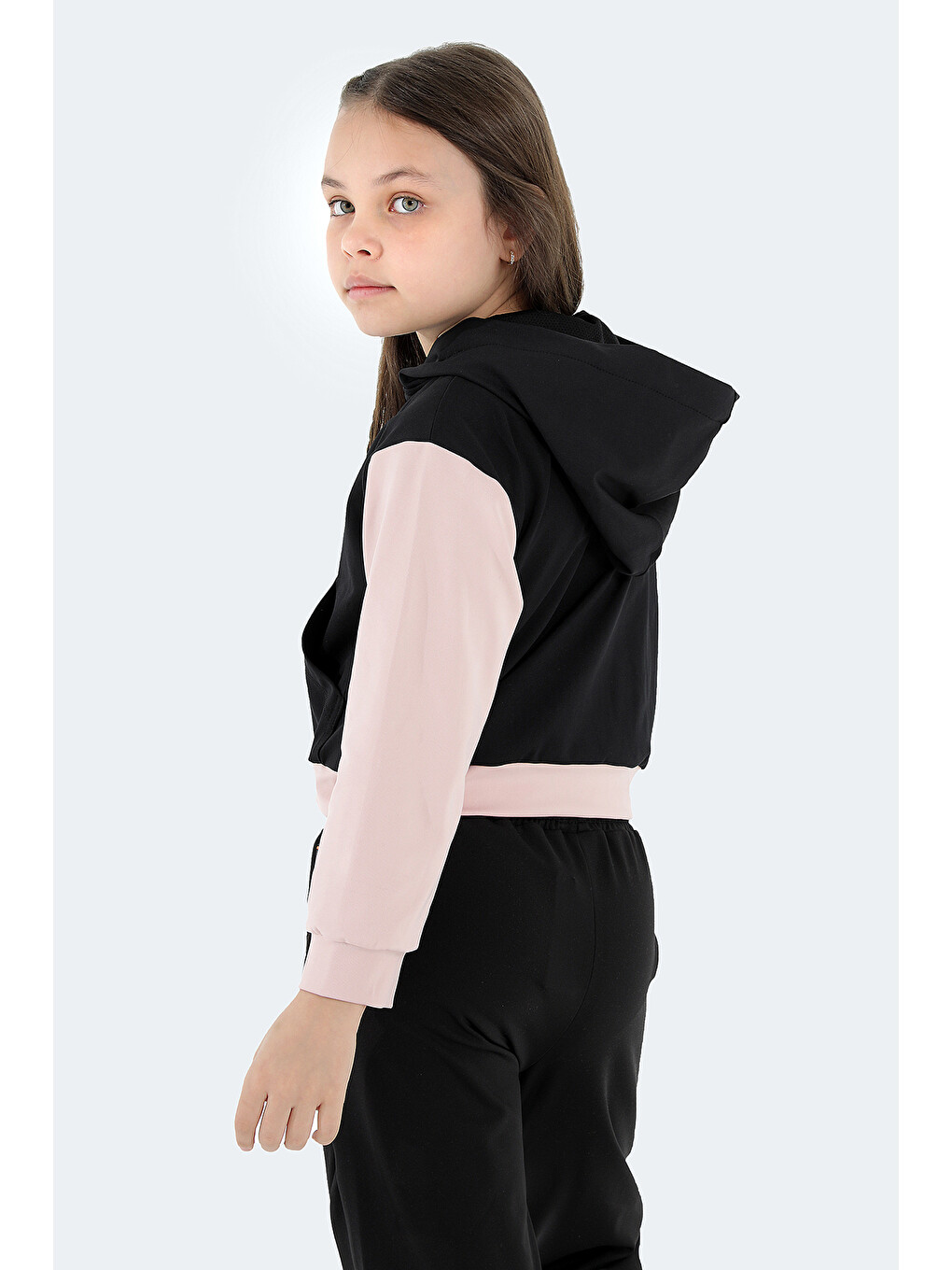 Penı Kız Çocuk Sweatshirt Siyah-2