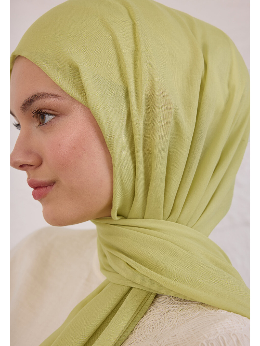 Yeşil Soft Viskon Şal Yeşim-3