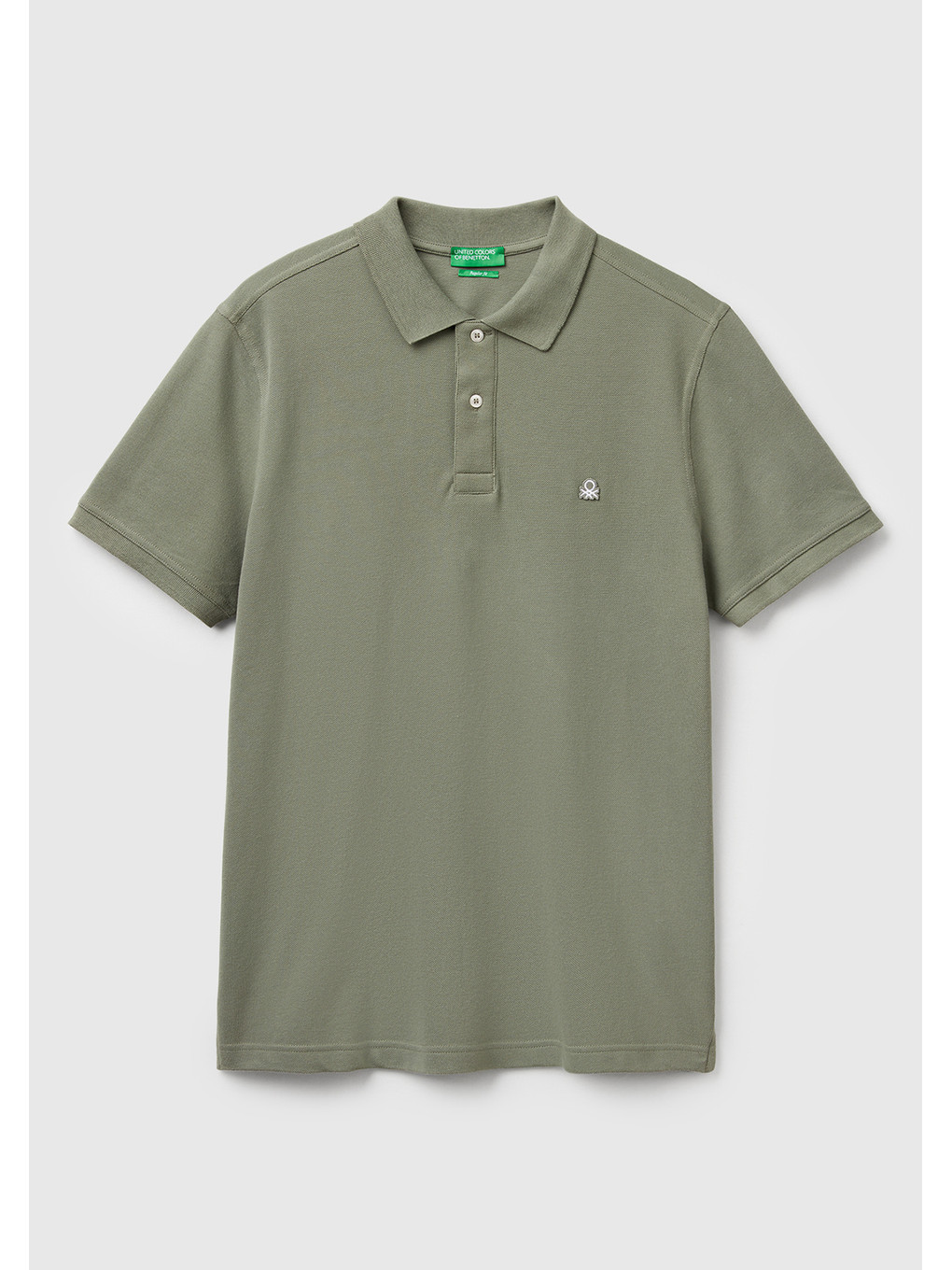 Erkek Soluk Yeşil Regular Fit Kısa Kollu Polo Tişört-1