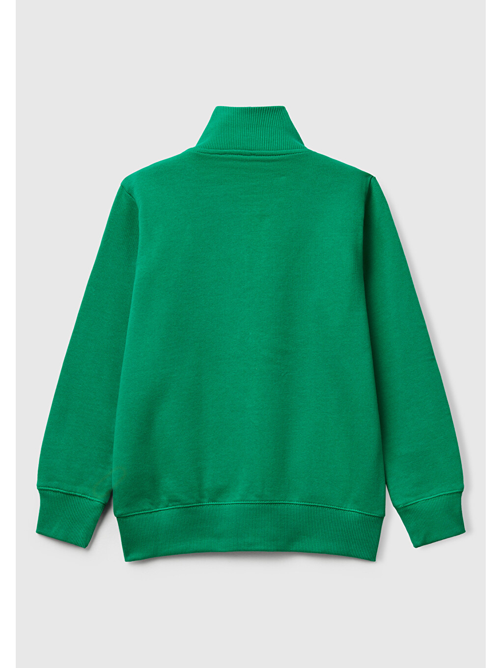 Erkek Çocuk Yeşil Logolu Sweatshirt-1