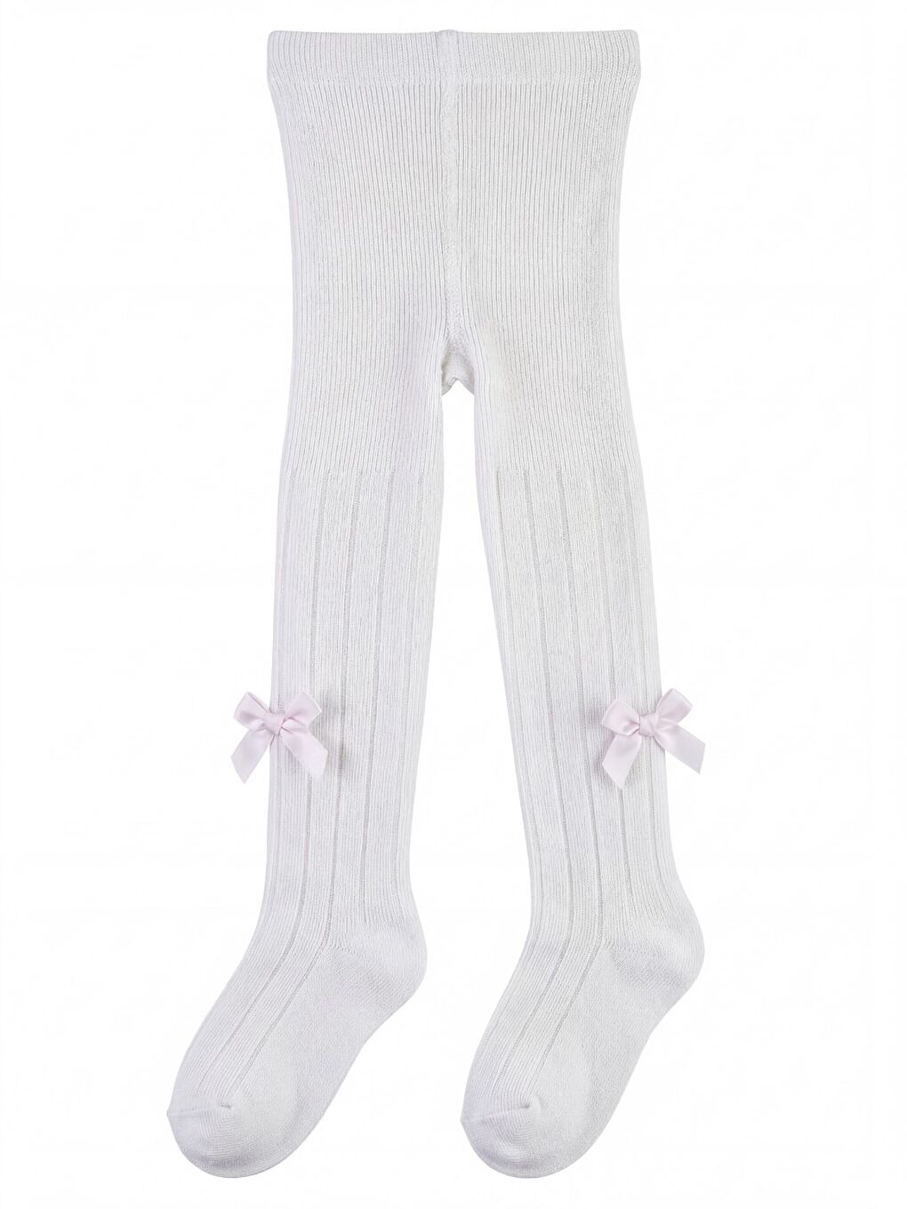 Baby Kız Bebek Aksesuarlı Külotlu Çorap 0-12 Ay Beyaz