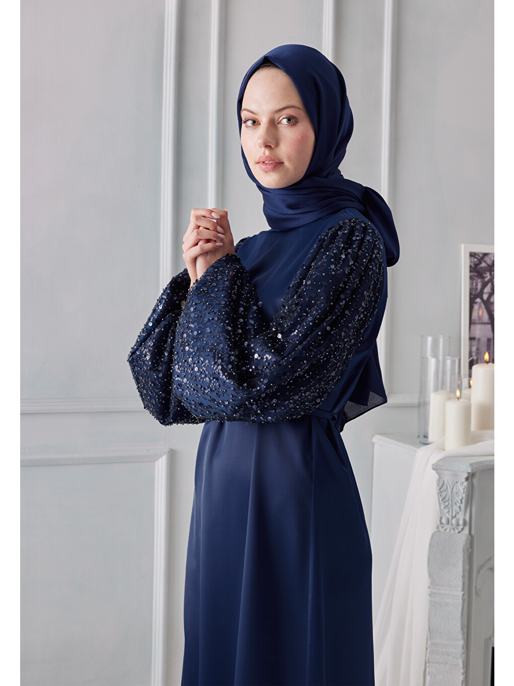Sarı Janjanlı Şal Safir-1