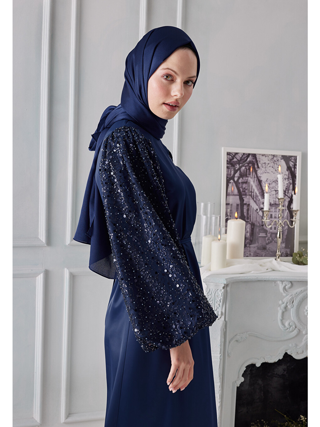 Sarı Janjanlı Şal Safir-2