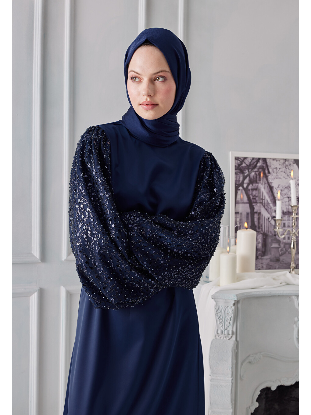 Sarı Janjanlı Şal Safir-3