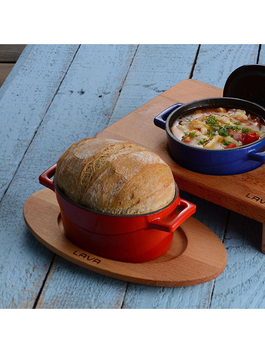 Kırmızı Mini Oval Tencere. Trendy Serisi Ölçü 9x12cm.-3