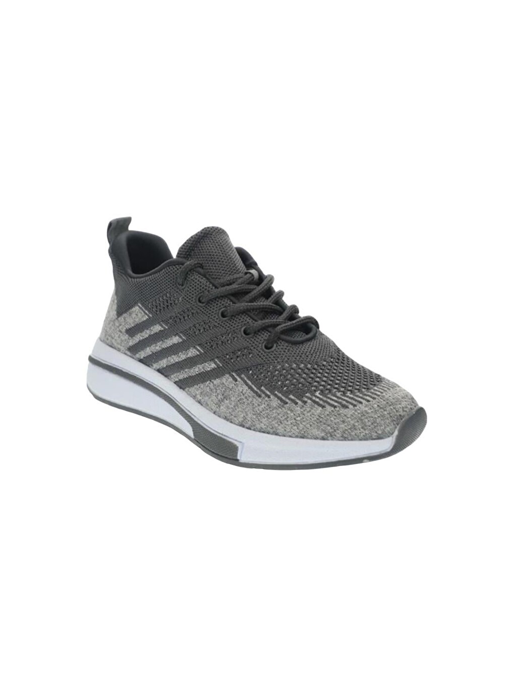 Gri Unisex Yazlık Triko Spor Ayakkabı Füme-8