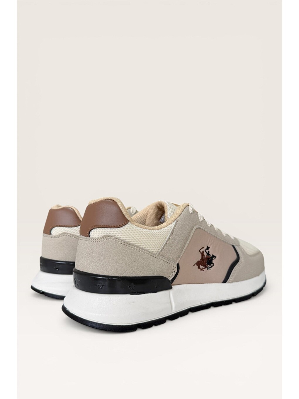 Erkek Ortopedik Airfile Günlük Yürüyüş Koşu Sneaker Spor Ayakkabı Bej-6