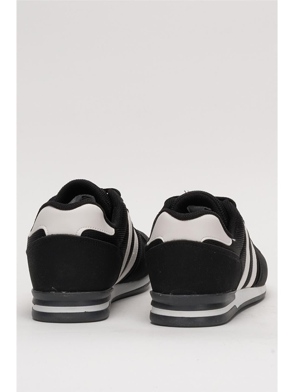 Unisex Airfile İnce Taban Spor Ayakkabı Siyah-beyaz-3