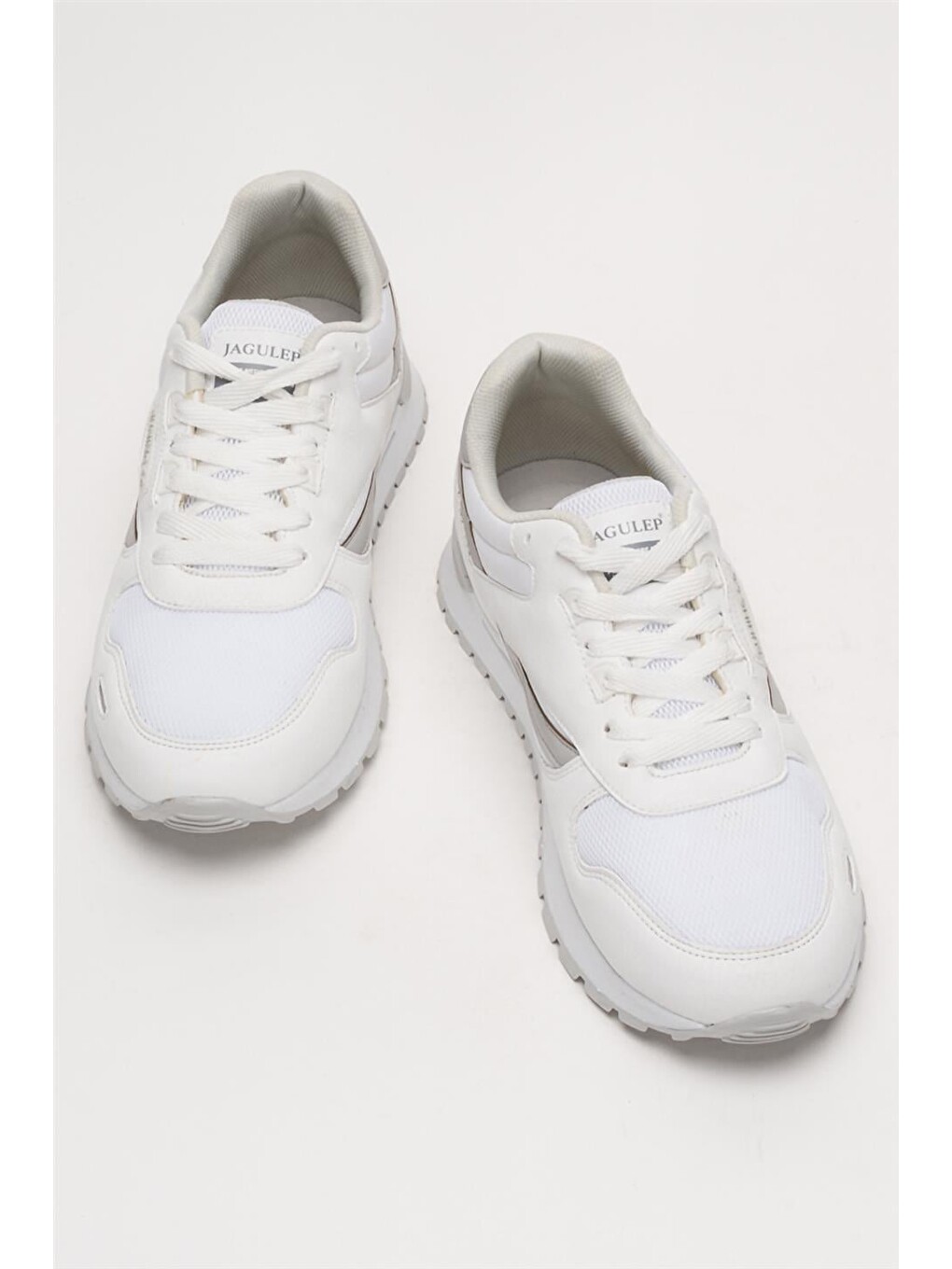 Erkek Ortopedik Günlük Yürüyüş Koşu Sneaker Spor Ayakkabı Beyaz-16