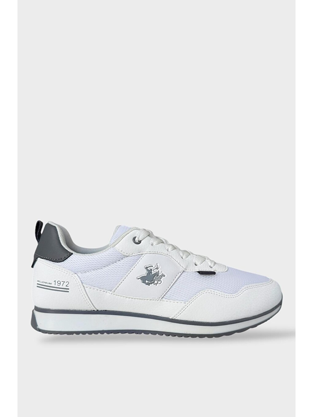 Erkek Ortopedik Günlük Airfile Sneaker Spor Ayakkabı Beyaz