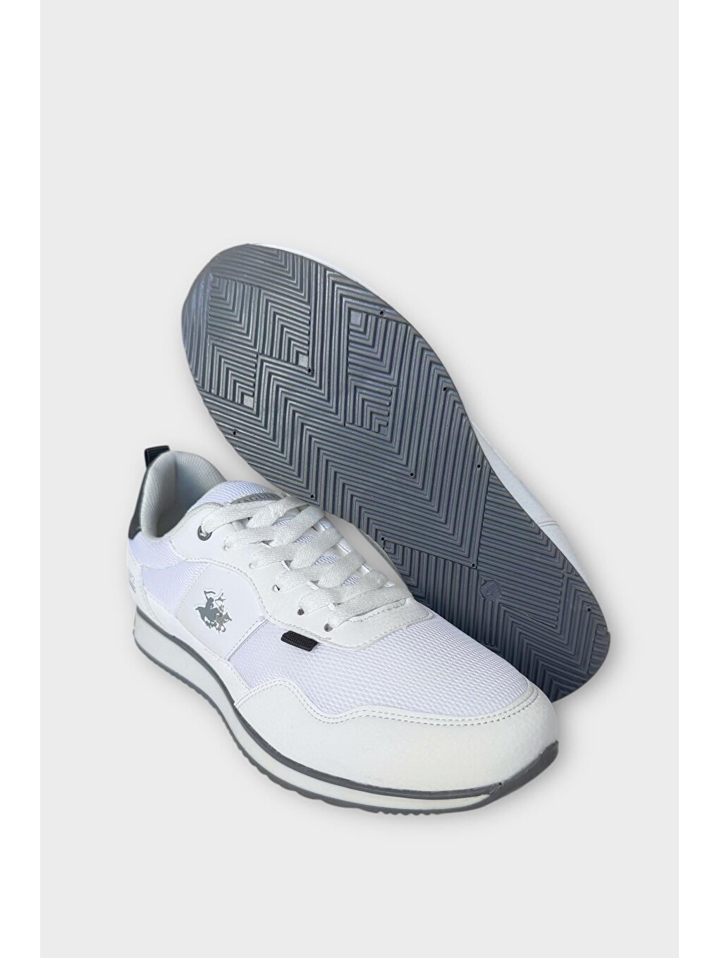 Erkek Ortopedik Günlük Airfile Sneaker Spor Ayakkabı Beyaz-5