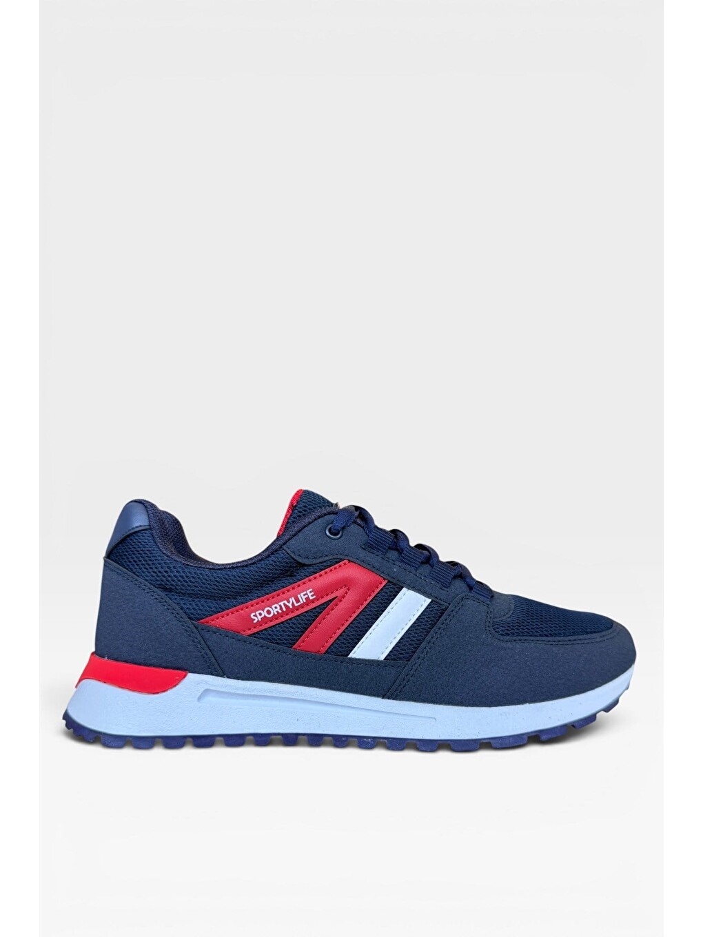 Erkek Ortopedik Airfile Günlük Yürüyüş Koşu Sneaker Spor Ayakkabı Lacivert