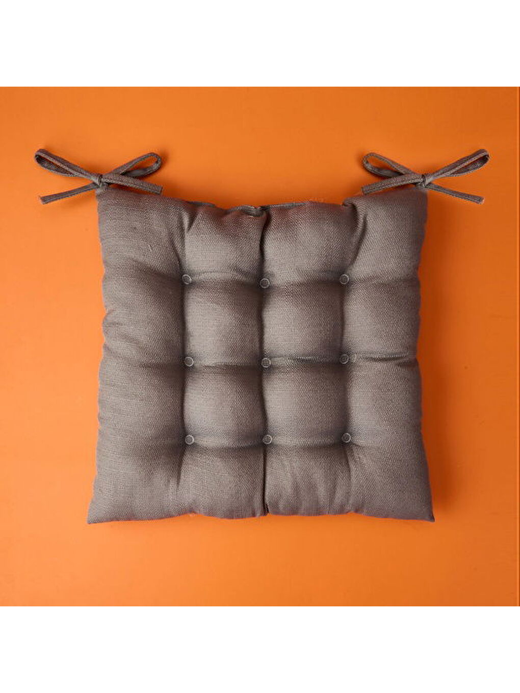 Soft Traum Sandalye Minderi - Gri - 40x40 cm-5