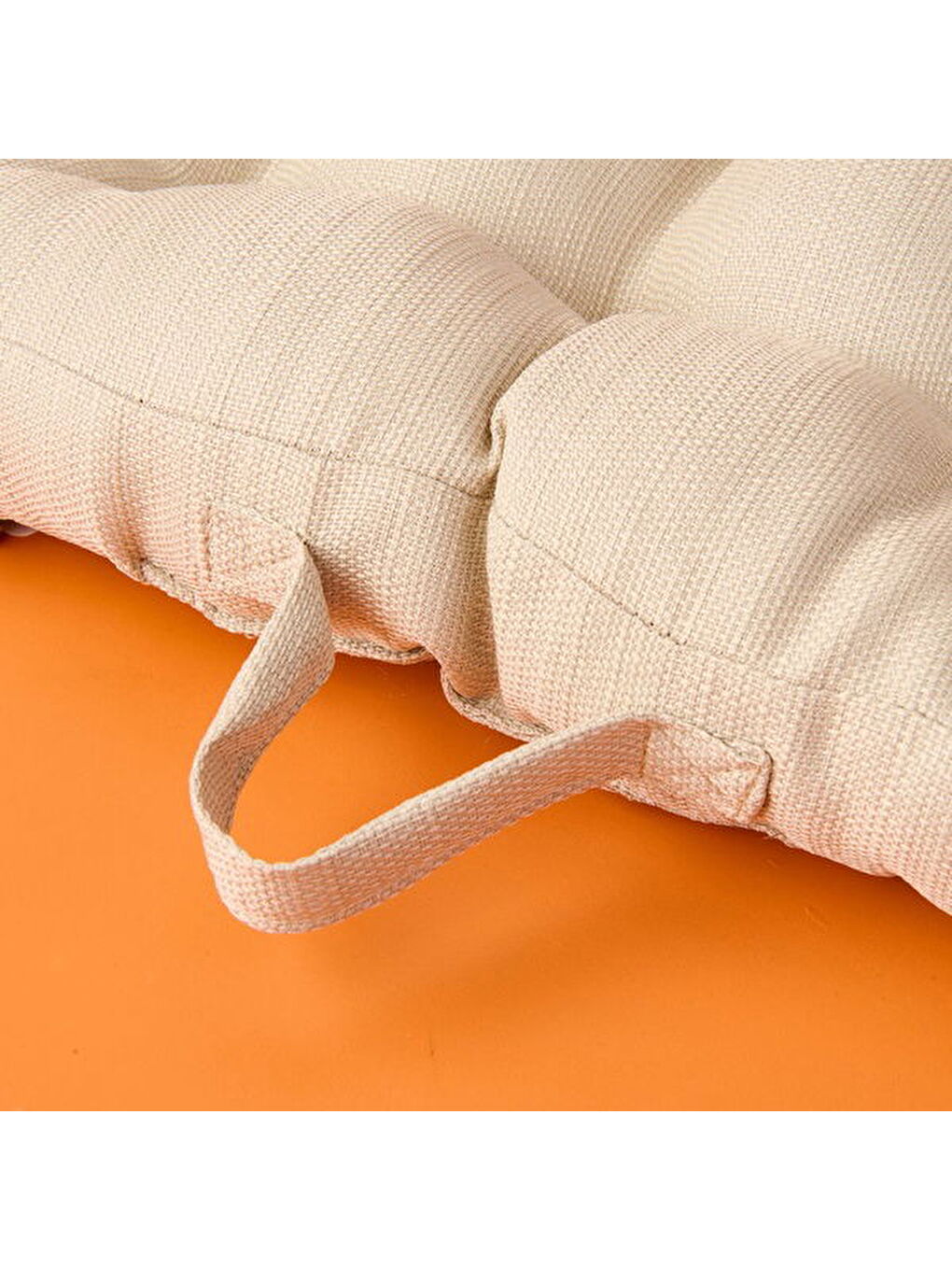 Soft Traum Sandalye Minderi - Bej - 45x45 cm-6