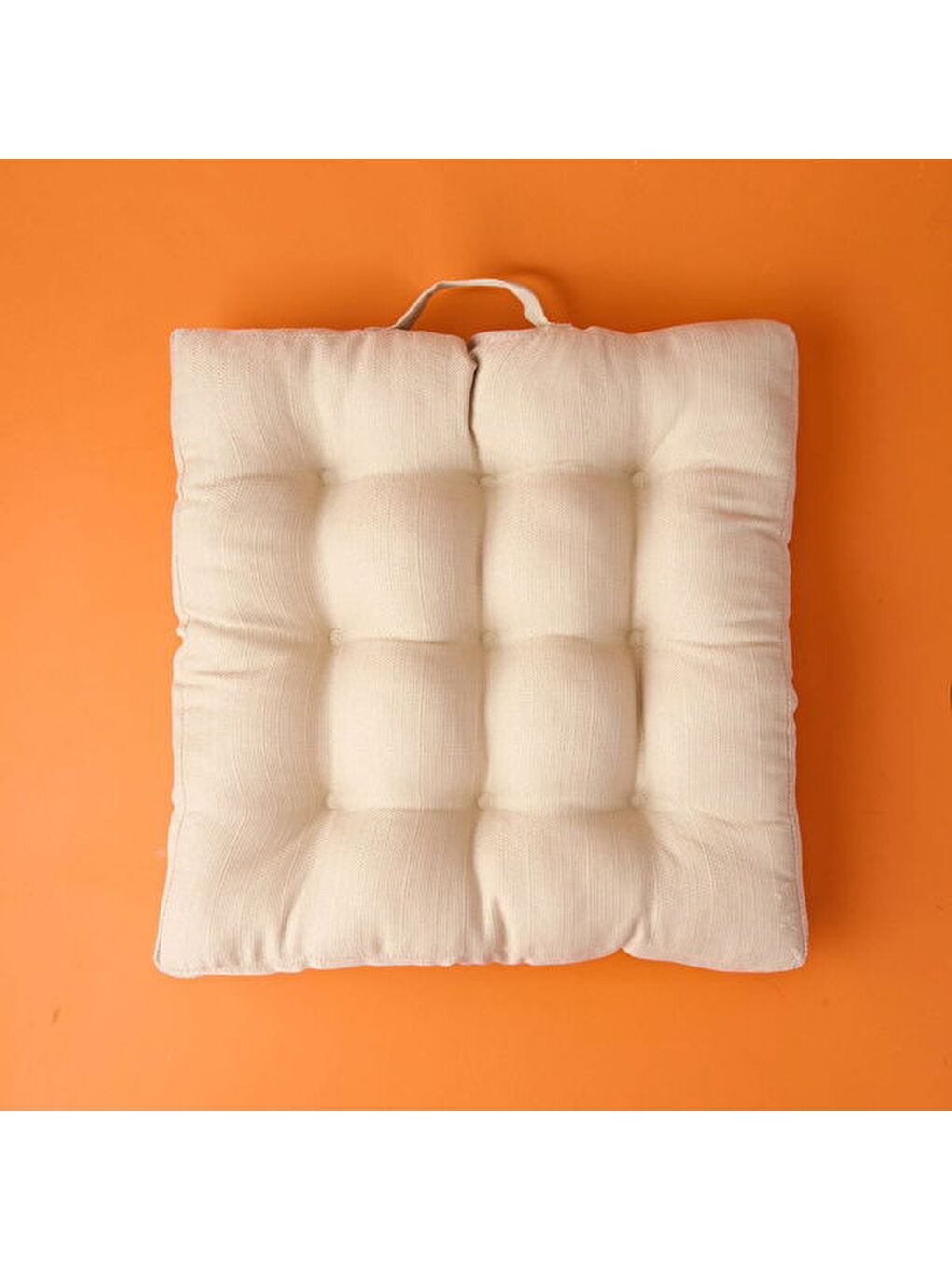 Soft Traum Sandalye Minderi - Bej - 45x45 cm-7