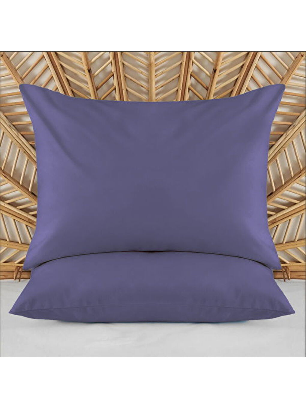 Soft Basic 2'li Yastık Kılıfı - Lacivert - 50x70 cm