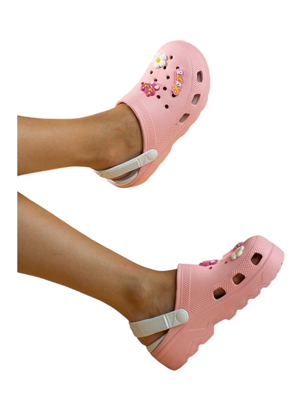 Rahat Taban Eva Kadın Sandalet Pembe-6
