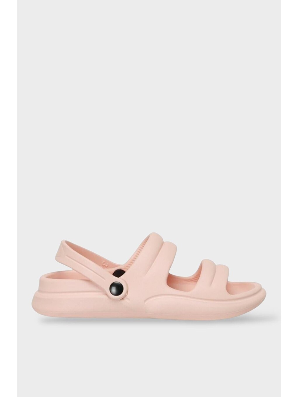 Pembe Rahat Eva Kadın Sandalet Pudra-1