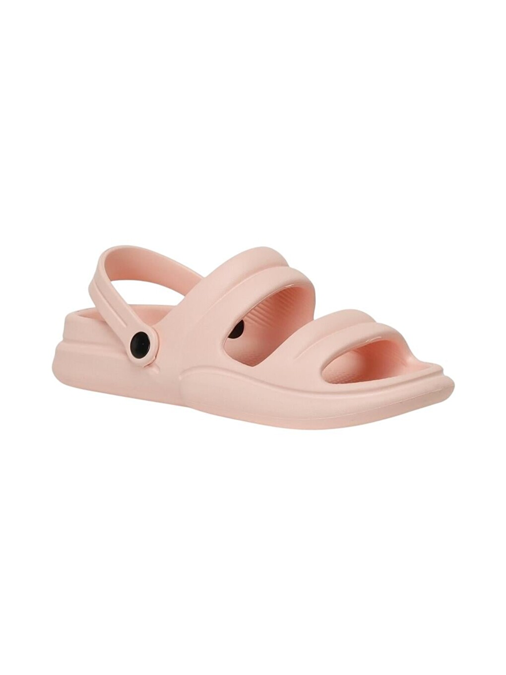 Pembe Rahat Eva Kadın Sandalet Pudra-3