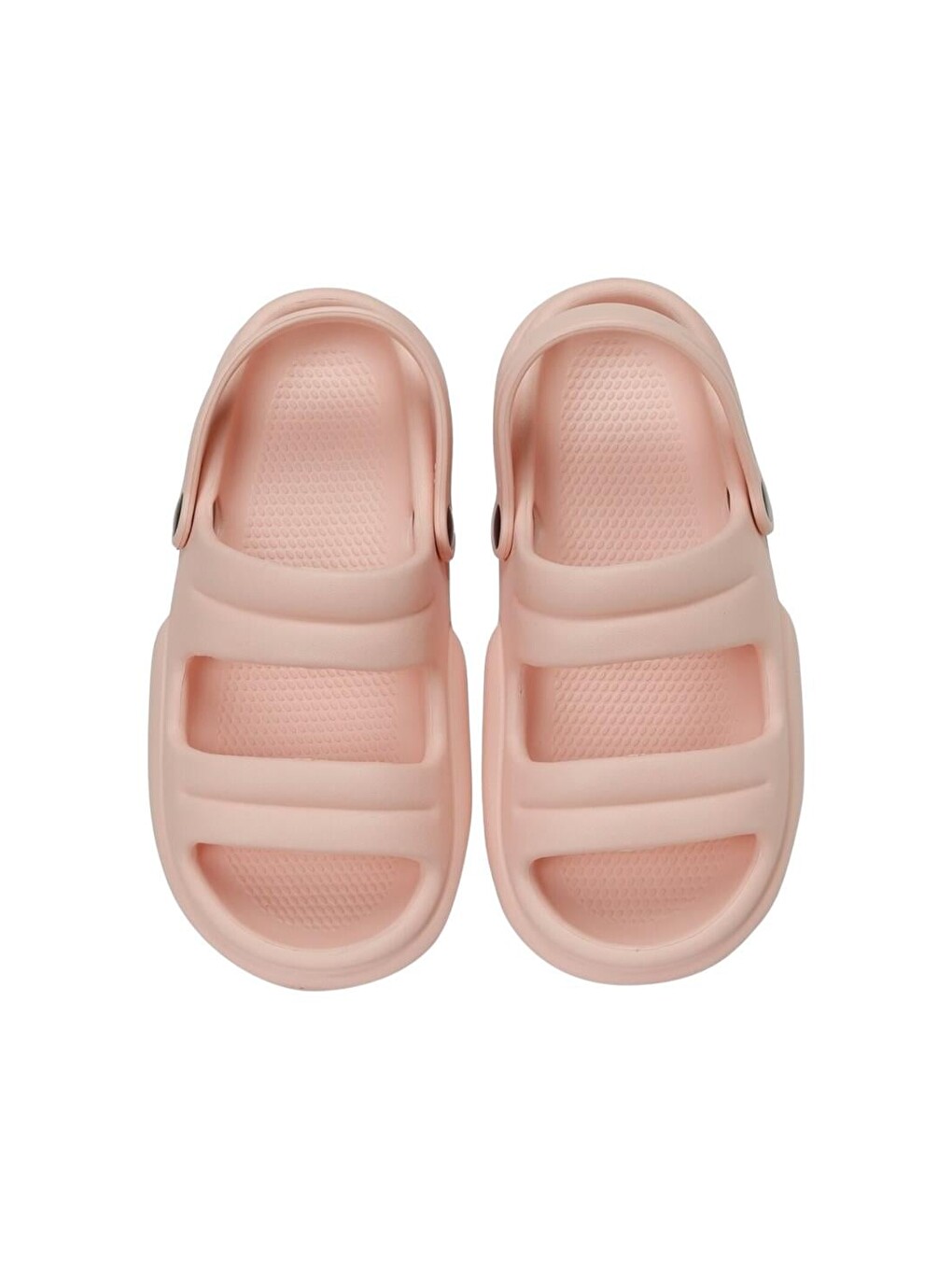 Pembe Rahat Eva Kadın Sandalet Pudra-4