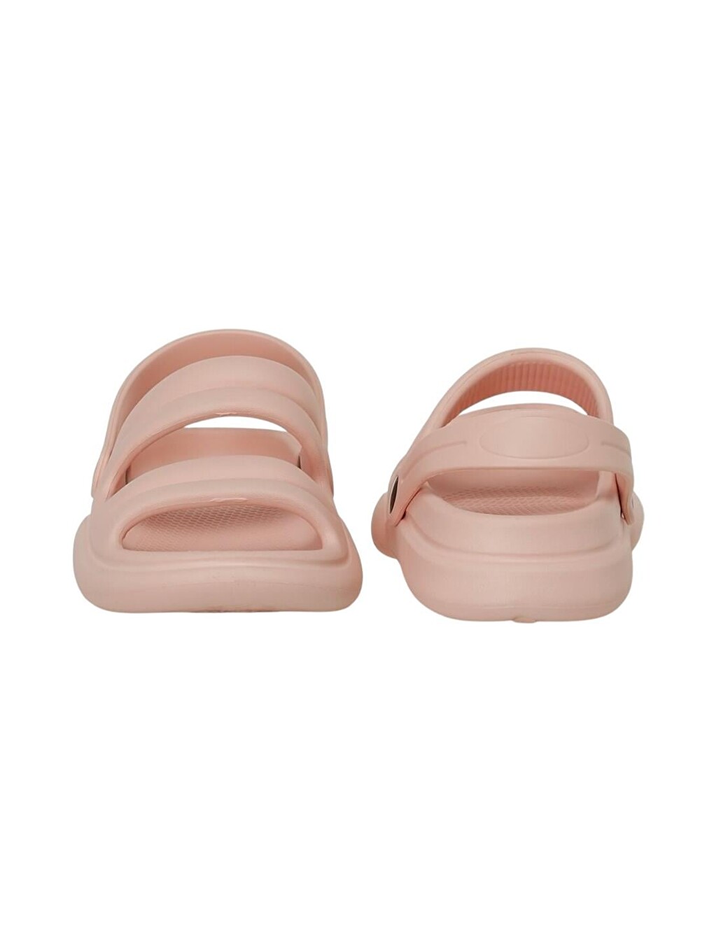 Pembe Rahat Eva Kadın Sandalet Pudra-5