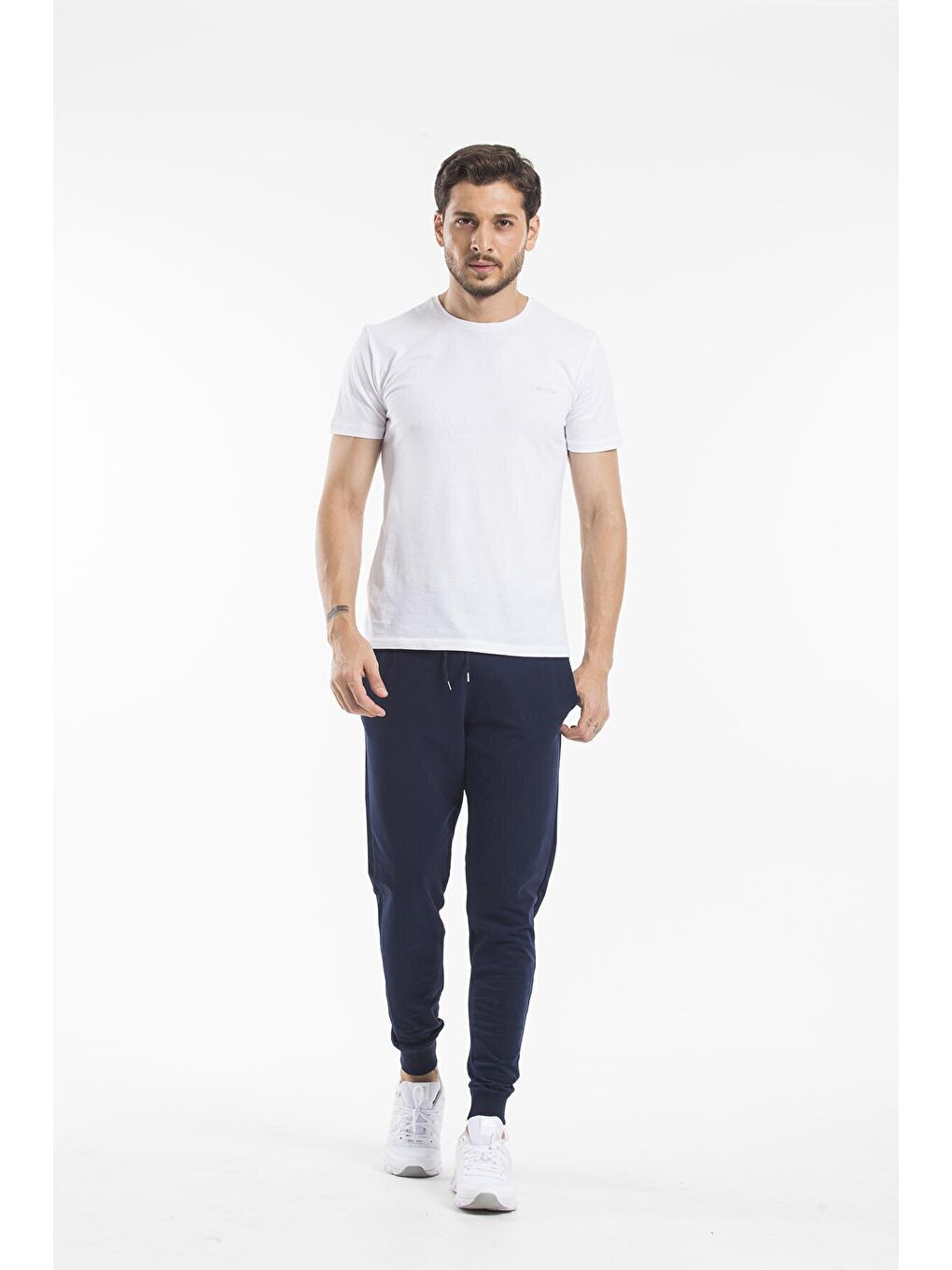 Süperlife Lacivert Erkek Slim Fit İnce Eşofman Altı SPR 20K01